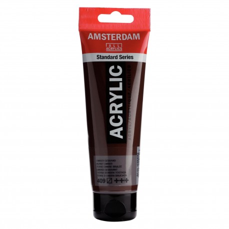 ACRYLIQUE TERRE D'OMBRE BRÛLÉE 120 ML