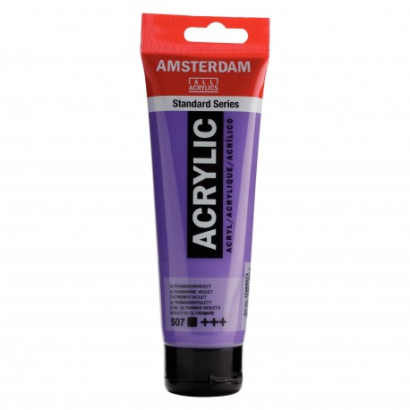 ACRYLIQUE OUTREMER VIOLET 120 ML