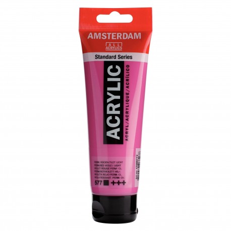 ACRYLIQUE VIOLET ROUGE PERMANENT CLAIR 120 ML