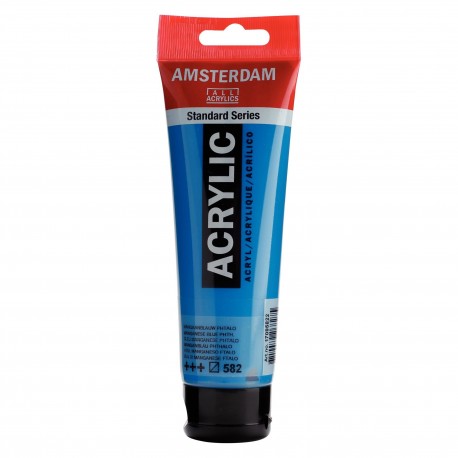 ACRYLIQUE BLEU MANGANESE PHTALO 120 ML