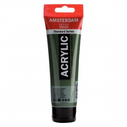 ACRYLIQUE VERT OLIVE FONCÉ 120 ML