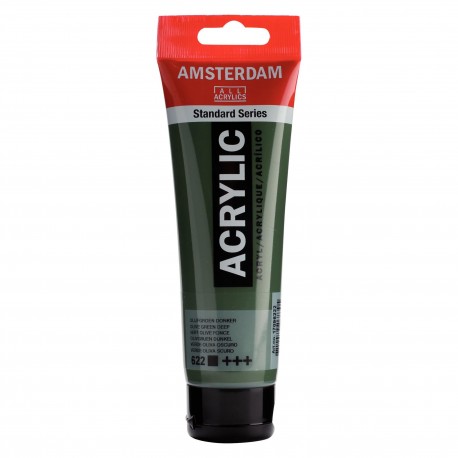 ACRYLIQUE VERT OLIVE FONCÉ 120 ML