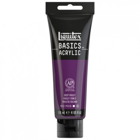 Acrylique Liquitex Basics - 118ml : Violet profond