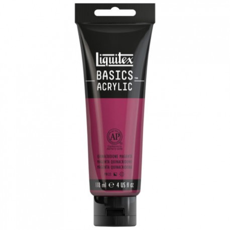 Acrylique Liquitex Basics - 118ml : quinacridone magenta