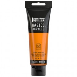 Acrylique Liquitex Basics - 118ml : Cadmium Orange Hue