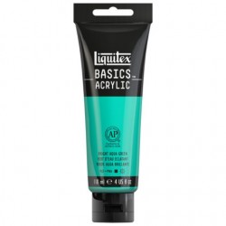 Acrylique Liquitex Basics - 118ml : Vert Aqua Brillant