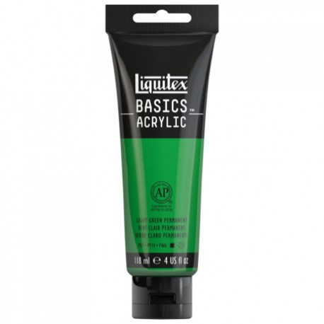 Acrylique Liquitex Basics - 118ml : vert clair permanent