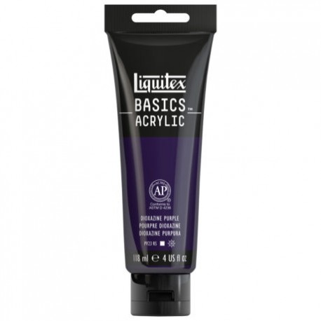 Acrylique Liquitex Basics - 118ml : Dioxazine Purple