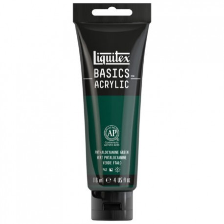 Acrylique Liquitex Basics - 118ml : vert phtalocyanine