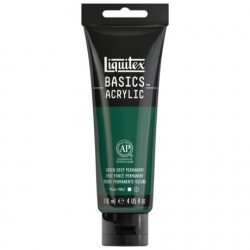 Acrylique Liquitex Basics - 118ml  : vert profond permanent