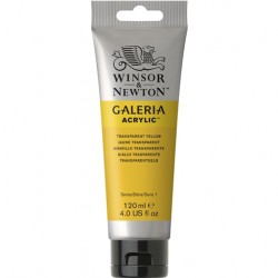 Acrylique Tube 120 ml Jaune transparent 653