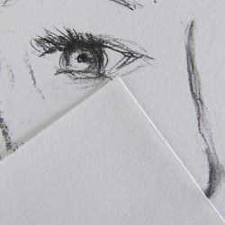 Album Dessin XL - Grain léger - 160 g/m², 50 F - Blanc 29.7 x 42 cm - Canson