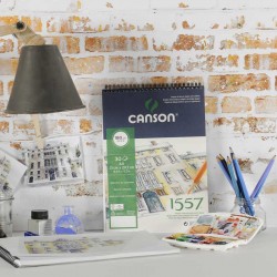 BLOC DESSIN 1557 -180 g/m² - CANSON-A4