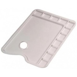 Palette rectangulaire en plastique  34 x 23.5 cm - Lefranc & Bourgeois