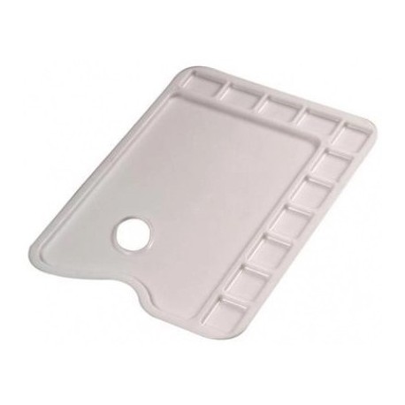 Palette rectangulaire en plastique  34 x 23.5 cm - Lefranc & Bourgeois