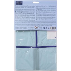 Tablier du petit artiste en plastique - 102cm/114cm - Lefranc Bourgeois