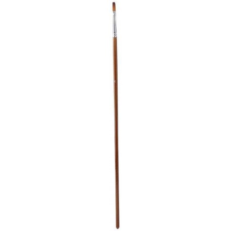 Pinceaux Plat Manche En Bois N° 04