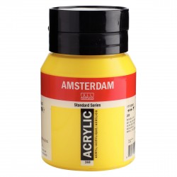ACRYLIQUE JAUNE AZO CLAIR 500 ML