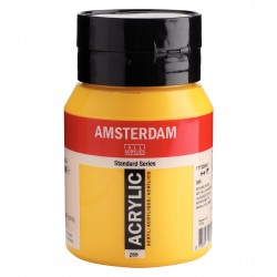 ACRYLIQUE JAUNE AZO MOYEN 500 ML