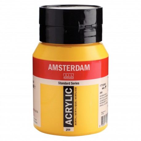 ACRYLIQUE JAUNE AZO MOYEN 500 ML