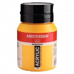 ACRYLIQUE JAUNE AZO FONCÉ 500 ML
