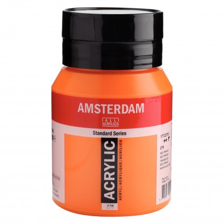 ACRYLIQUE ORANGE AZO  500 ML