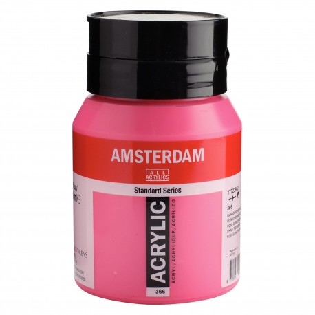 ACRYLIQUE ROSE QUINACRIDONE 500ML