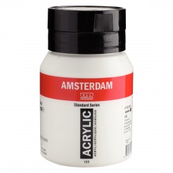 ACRYLIQUE BLANC DE TITANE 500 ML