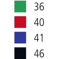 Pochette de 6 marqueurs (encre permanente / pointe Medium 1mm) - STABILO OHPen