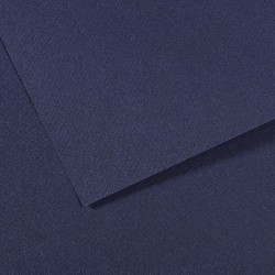 Feuille Mi-Teintes Bleu Indigo 140 - A3 - 160g/m² - Canson