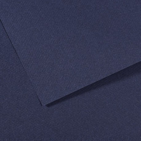 Feuille Mi-Teintes Bleu Indigo 140 - A3 - 160g/m² - Canson