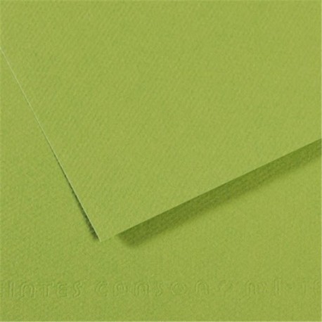 Feuille Mi-Teintes Vert Pomme 475 - A4 - 160g/m² - Canson