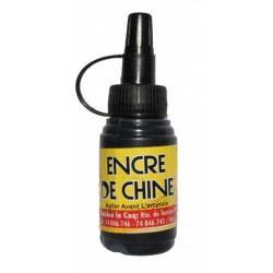 Encre De Chine Flacon 28mL - Le coq