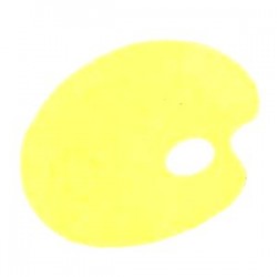 Palette Plastique Education Ovale  23 x 17 cm - Lefranc & Bourgeois