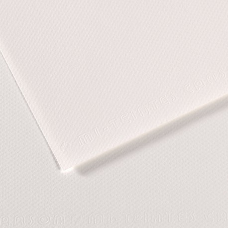 Feuille Mi-Teintes Blanc 335 - A4 - 160g/m² - Canson