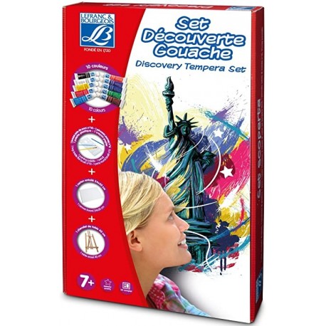 Set Découverte Gouache - Kit de Loisir Créatif - Lefranc Bourgeois