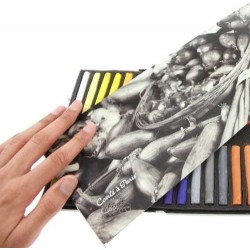 Assortiment de 50 Pastels tendres - Conté à Paris