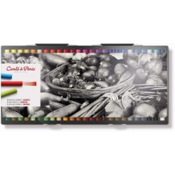Assortiment de 50 Pastels tendres - Conté à Paris
