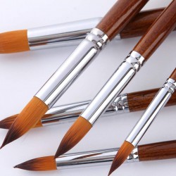 Pinceaux Rond Manche En Bois N° 14