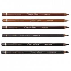 Trousse de 20 Crayons Esquisse  - Conté à Paris