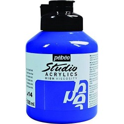 Studio Acrylics - 500ml - bleu cobalt