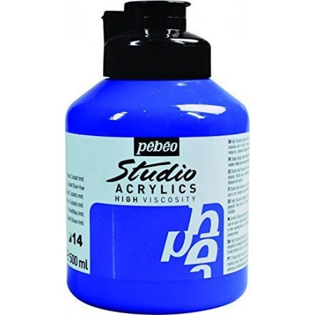 Studio Acrylics - 500ml - bleu cobalt