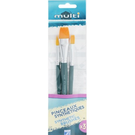 Pack Multi 3 Pinceaux Assortis - Lefranc Bourgeois