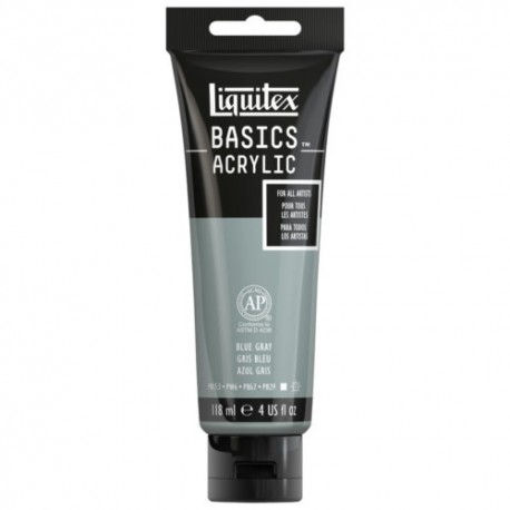 Acrylique Liquitex Basics - 118ml : Bleu Gris 142