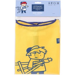 Tablier du petit artiste en plastique 6/8 ans - 114cm/128cm - Lefranc Bourgeois