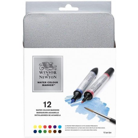 Set de 12 marqueurs aquarelle - Winsor & Newton