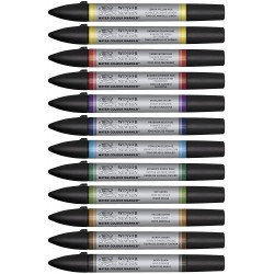 Set de 12 marqueurs aquarelle - Winsor & Newton