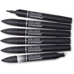 Promarker 6 tons neutres