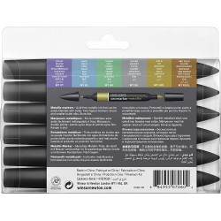 Set de 6 Promarker Métalliques - Winsor&Newton