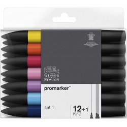 Set de 12+1 Promarker Ensemble 1 - Winsor & Newton